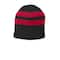 Port & Company® Fleece-Lined Striped Beanie Cap